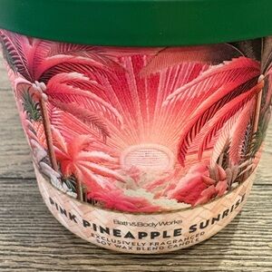 Bath & Body Works Pink Pineapple Sunrise Scented Candle